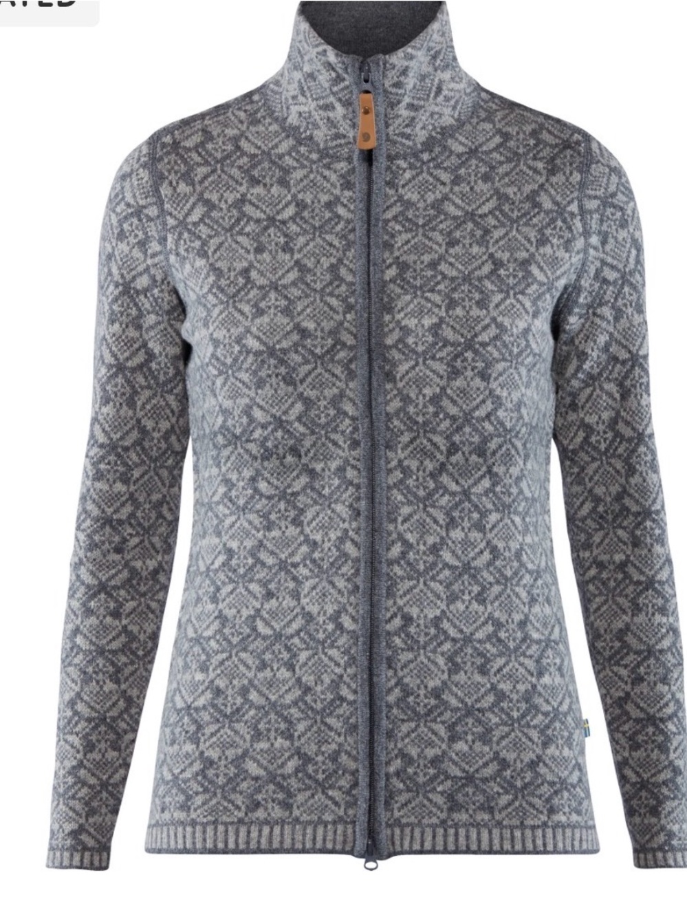Fjall Raven women’s wool zip sweater